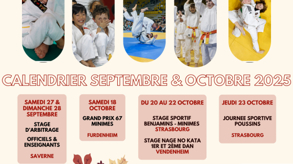 ACTUALITES SEPTEMBRE - OCTOBRE 2025